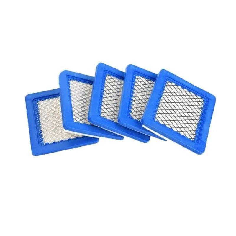 5 Stücke Luftfilter Rasenmäher Filter für Briggs & Stratton 491588 491588S 399959