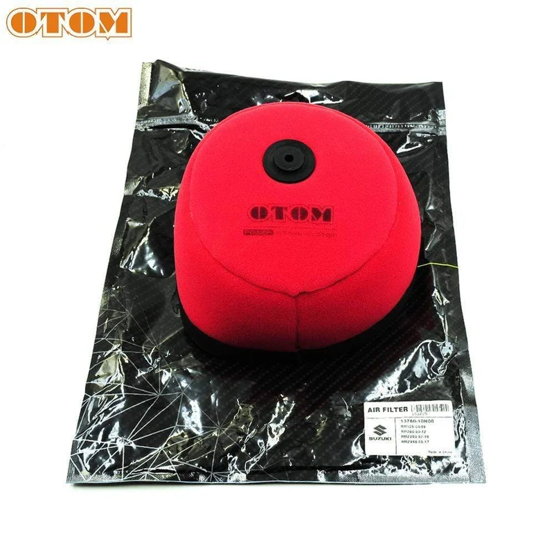 Motorrad Luftfilter Einlass Reiniger Dual Foam Für SUZUKI RM125 250 RMZ250 RMZ450 Off Road Motorcross Luftfilterpatrone