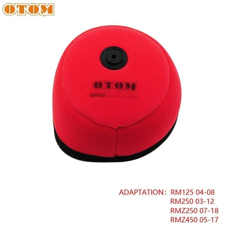 Motorrad Luftfilter Einlass Reiniger Dual Foam Für SUZUKI RM125 250 RMZ250 RMZ450 Off Road Motorcross Luftfilterpatrone