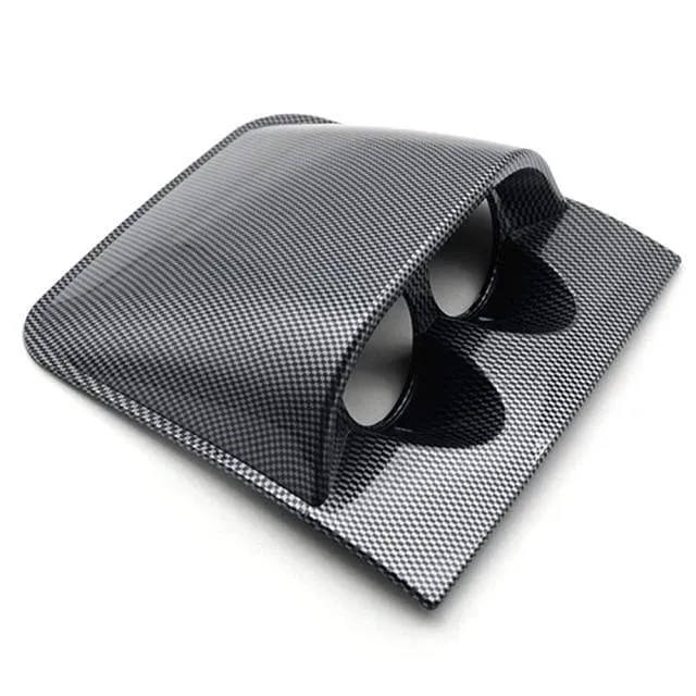 DRAGON GAUGE 2" 52mm Boost/Wassertemperatur/Öltemperatur/Öldruck/Drehzahlmesser/Volt/Luft/Kraftstoffverhältnis/EGT/Vakuummeter Digital+Gauge Pods