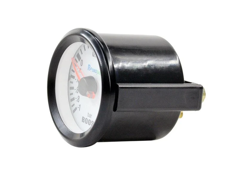 Round Earth 52mm Blaues Licht Auto Auto Turbo Boost Gauge Turbin -1 ~ 2 Bar Zeigeruhr Vakuuminstrument Meter Pods Kostenloser Versand