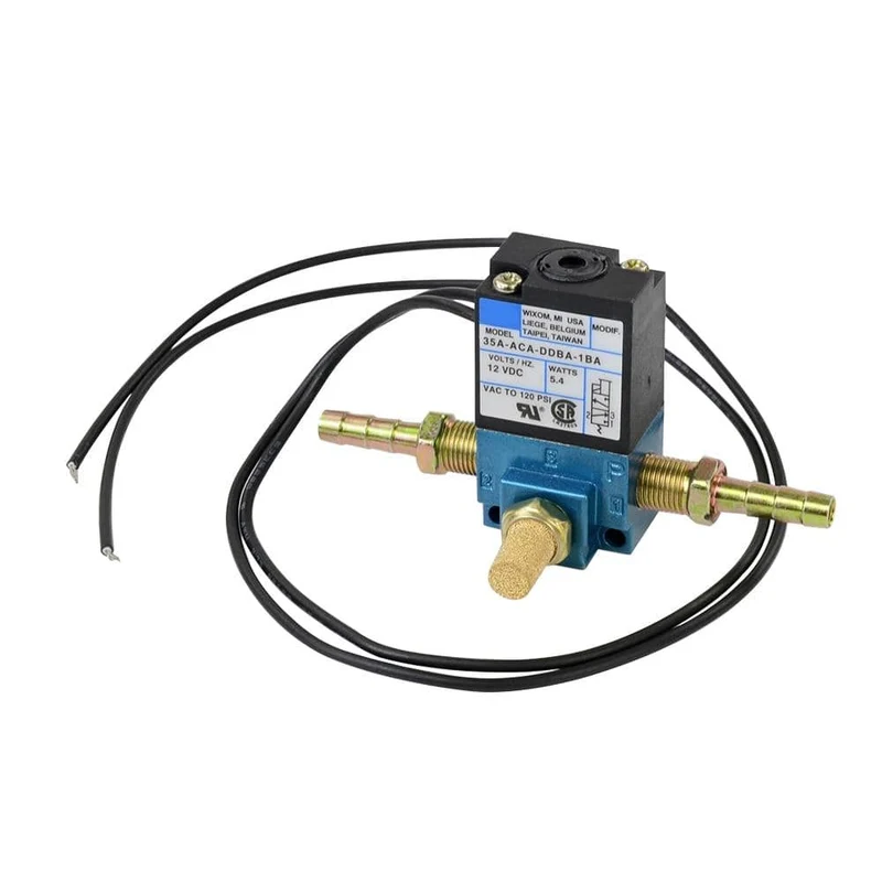 3-Port-Elektronik-Ladedruckregelmagnetventil 35A-ACA-DDBA-1BA mit Messingschalldämpfer JR-ECU05