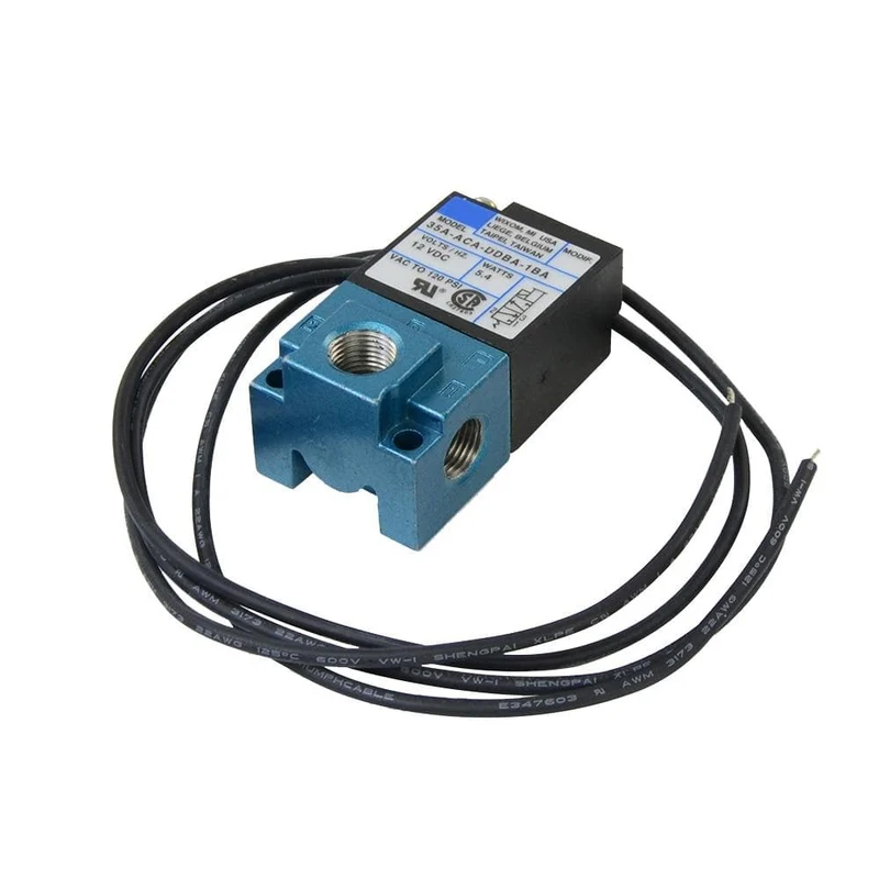3-Port-Elektronik-Ladedruckregelmagnetventil 35A-ACA-DDBA-1BA mit Messingschalldämpfer JR-ECU05