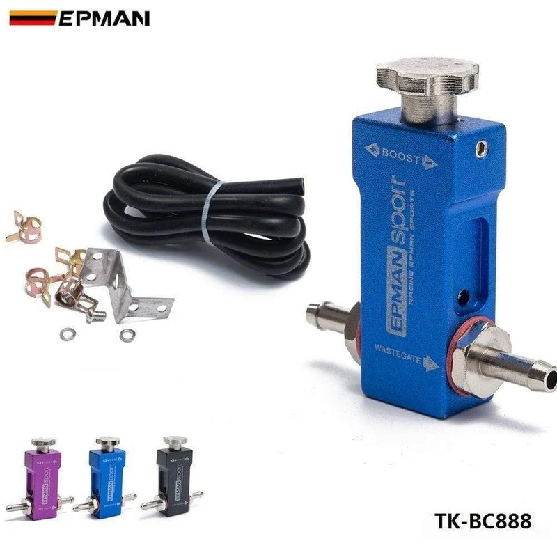 Sport 1-30PSI Manueller Turbolader Wastegate Boost Bypass Controller Universal Boost T-Typ Für Ford Focus 98-12 TK-BC888