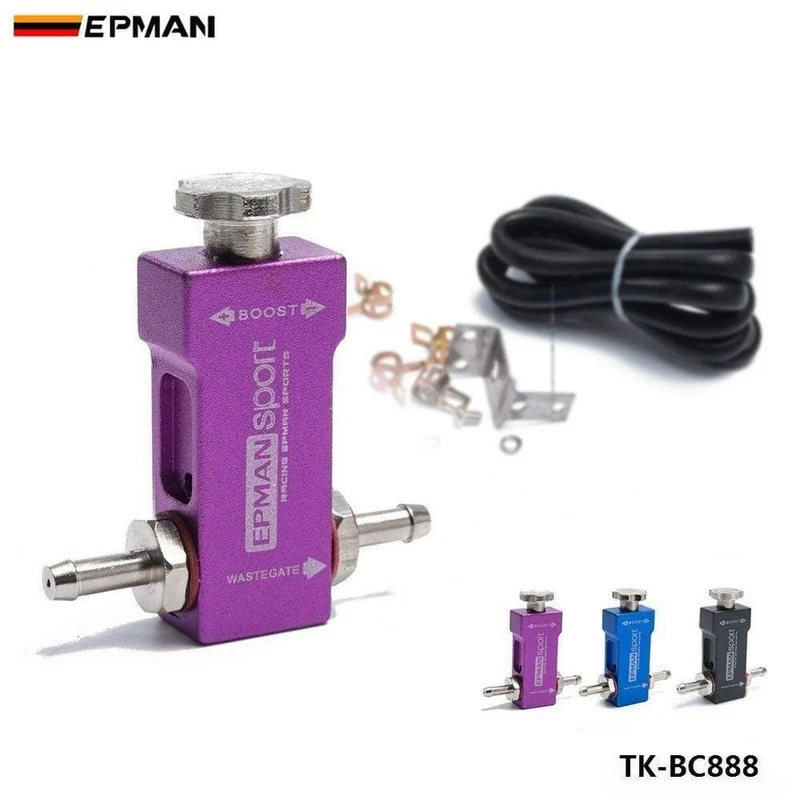 Sport 1-30PSI Manueller Turbolader Wastegate Boost Bypass Controller Universal Boost T-Typ Für Ford Focus 98-12 TK-BC888