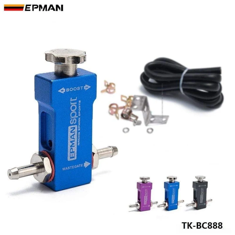 Sport 1-30PSI Manueller Turbolader Wastegate Boost Bypass Controller Universal Boost T-Typ Für Ford Focus 98-12 TK-BC888