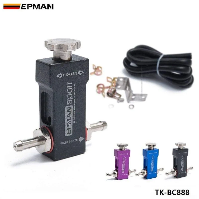 Sport 1-30PSI Manueller Turbolader Wastegate Boost Bypass Controller Universal Boost T-Typ Für Ford Focus 98-12 TK-BC888
