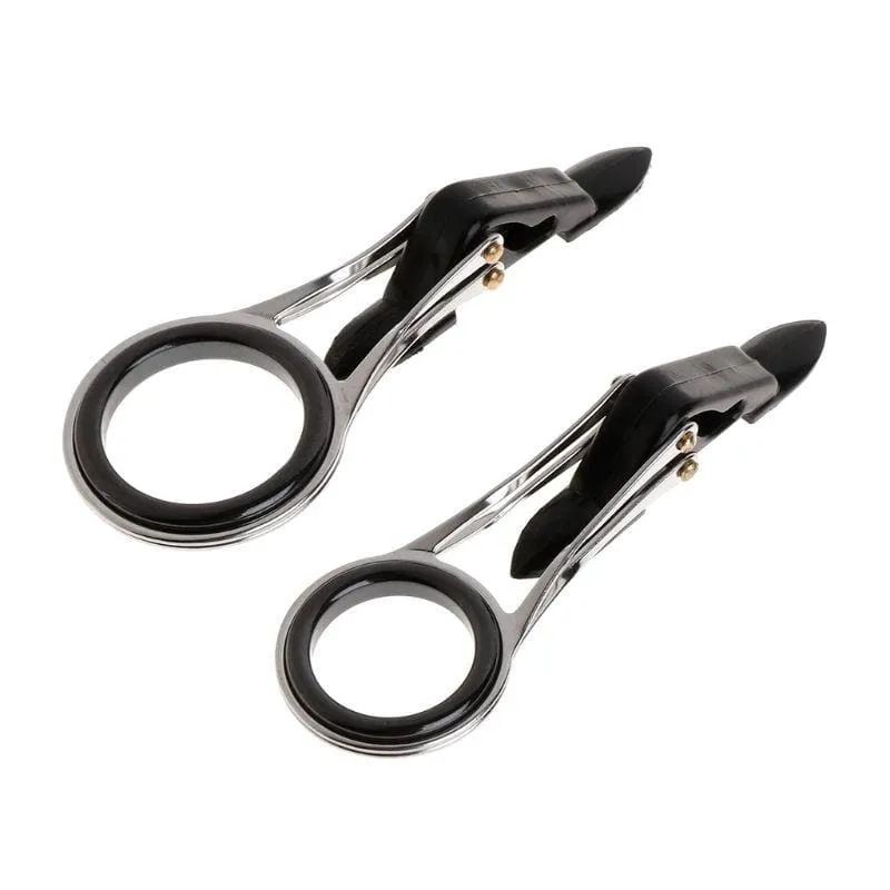 Führungsring Angelrute Pole Line Guides Top Ringe Klapp Edelstahl Teleskop DIY Auge Ring Reparatur Kit Tackle