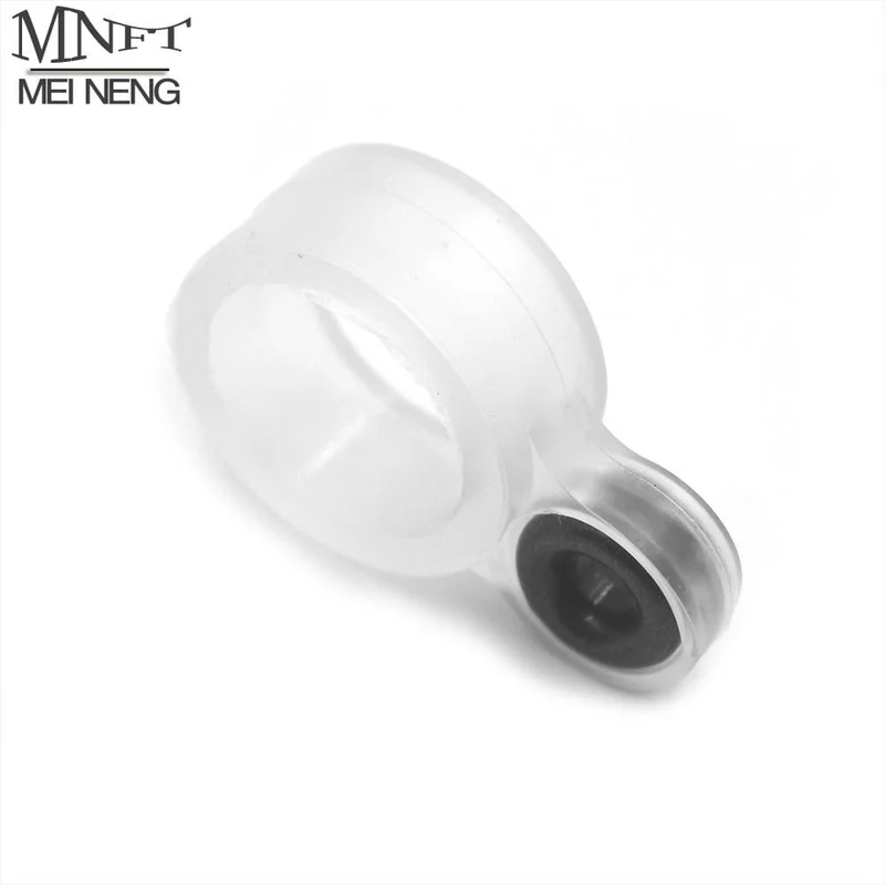 MNFT 2sets (28PCS) Angelrute Drahtring Keramik Auge DIY Fischschnur Guide Silikonring Unterschiedliche Größe 1-14 #