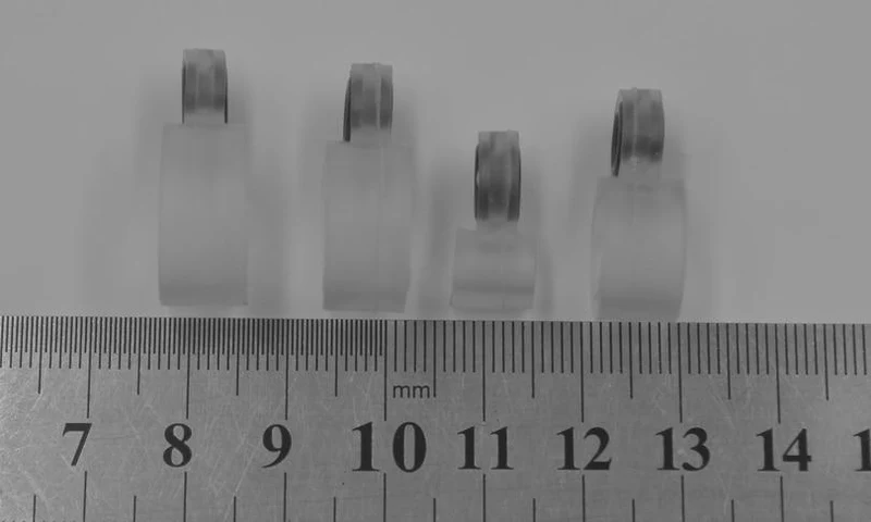 MNFT 2sets (28PCS) Angelrute Drahtring Keramik Auge DIY Fischschnur Guide Silikonring Unterschiedliche Größe 1-14 #