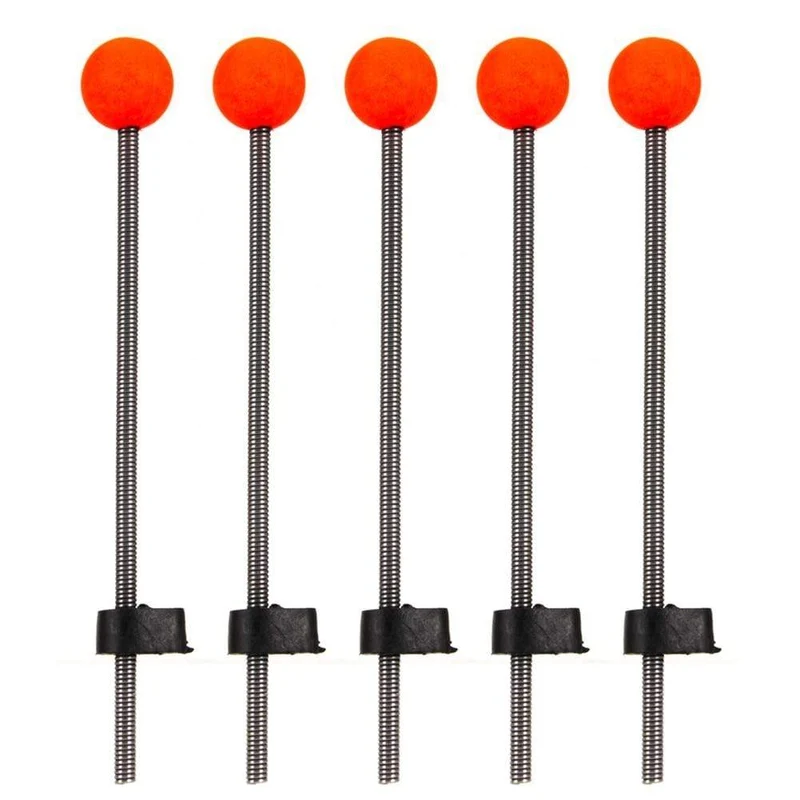 5 stücke Tragbare Winter Angelruten Eis Angelrute Pole Spitze Frühling Ball für Outdoor Winter Angelgerät