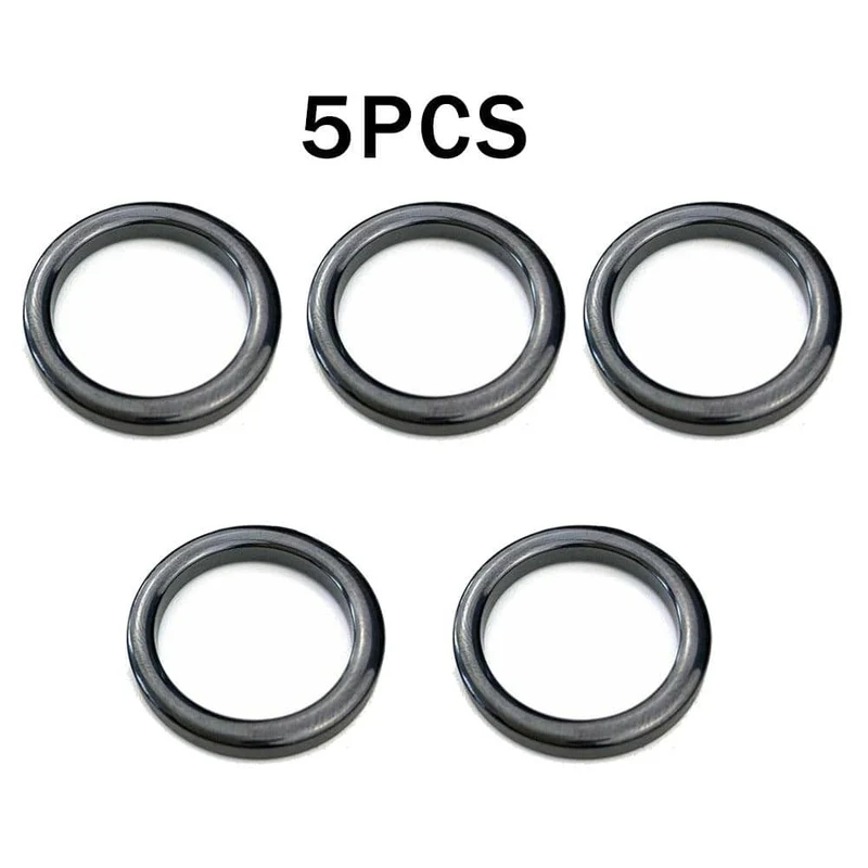 5Pcs Angelrute Guide Ring Keramik Tragen Wärmeleitung Reparatur Teile Werkzeuge Teleskop Surf Casting Rod Guides Kit