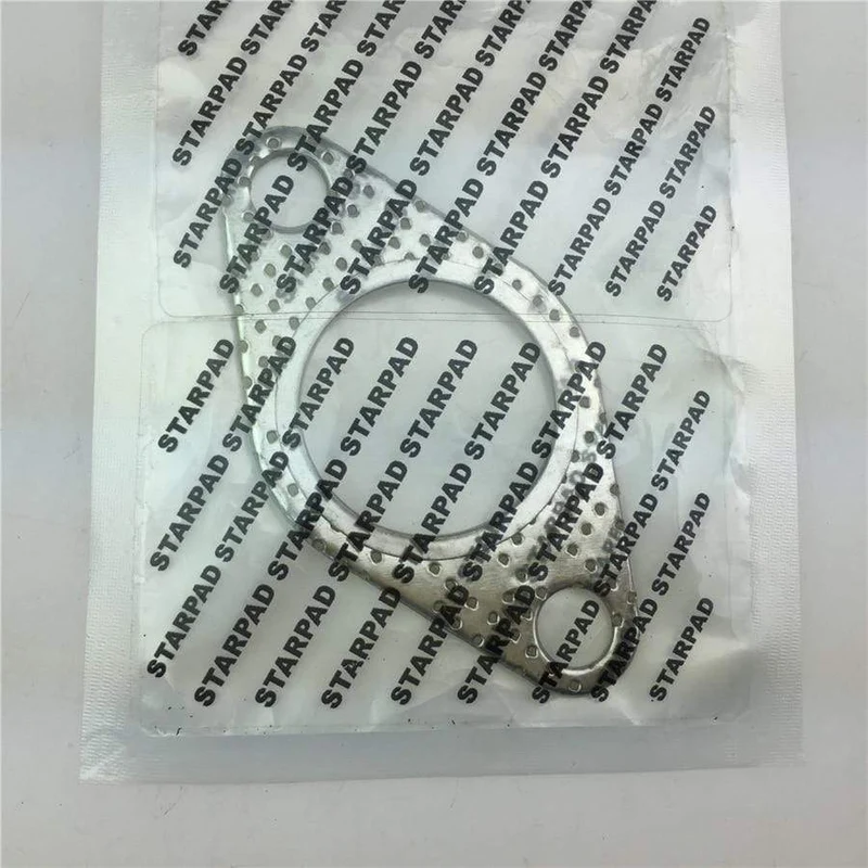4 stücke Für die Chery QQ auto schalldämpfer interface pad Chery QQ372 0.8 verschiebung auspuffrohr dichtung