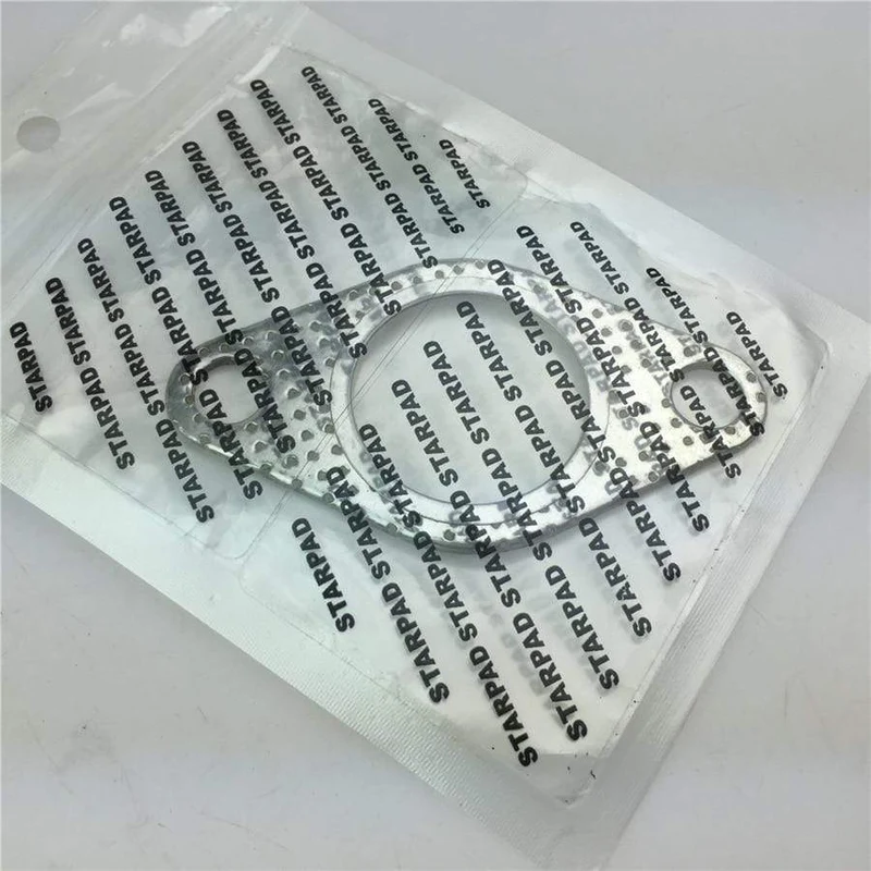 4 stücke Für die Chery QQ auto schalldämpfer interface pad Chery QQ372 0.8 verschiebung auspuffrohr dichtung