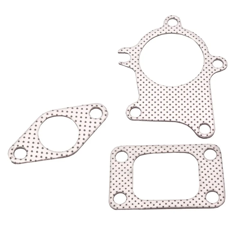 T3/T4 Turbo 5 Bolzen Turbolader Fallrohr Dichtung Combo Kit Für Universal