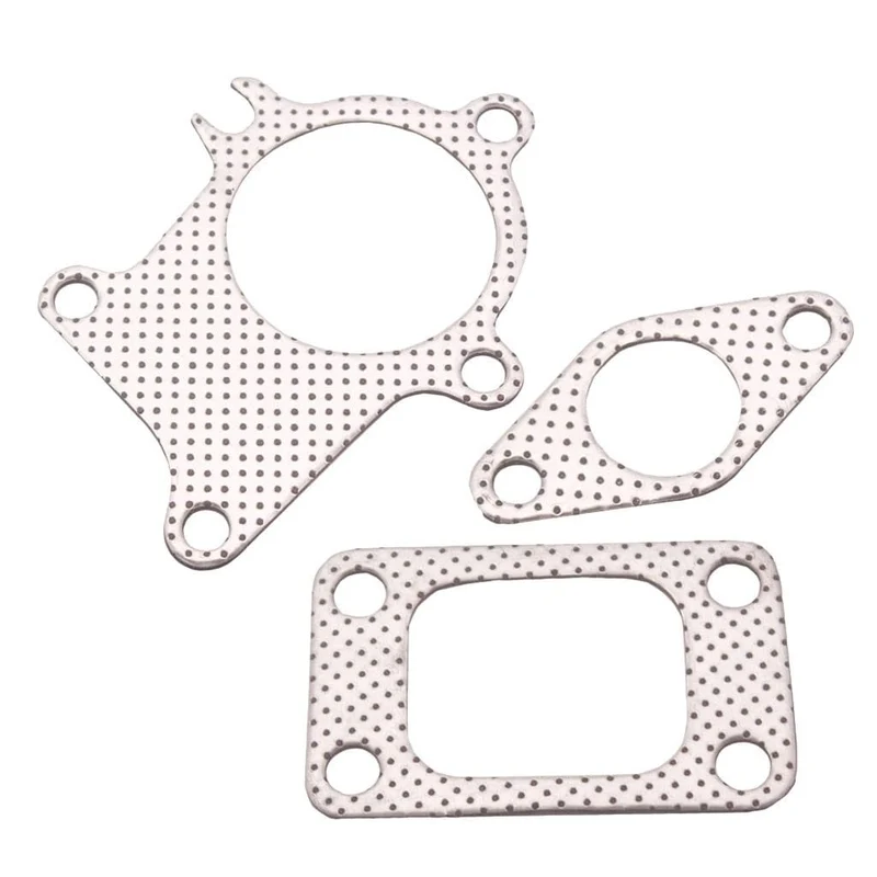 T3/T4 Turbo 5 Bolzen Turbolader Fallrohr Dichtung Combo Kit Für Universal
