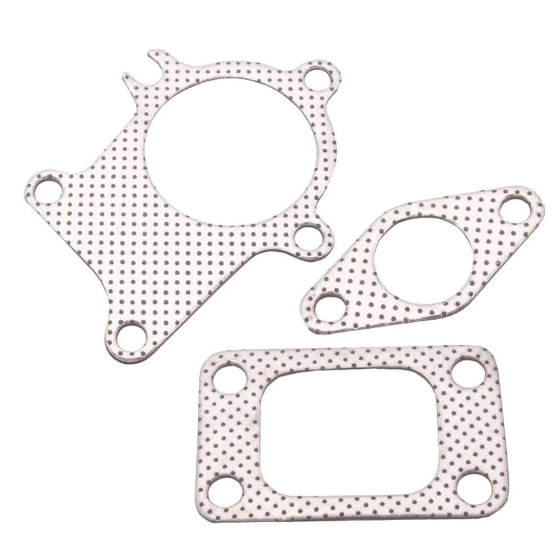T3/T4 Turbo 5 Bolzen Turbolader Fallrohr Dichtung Combo Kit Für Universal