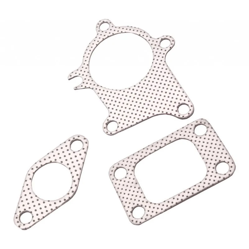 T3/T4 Turbo 5 Bolzen Turbolader Fallrohr Dichtung Combo Kit Für Universal
