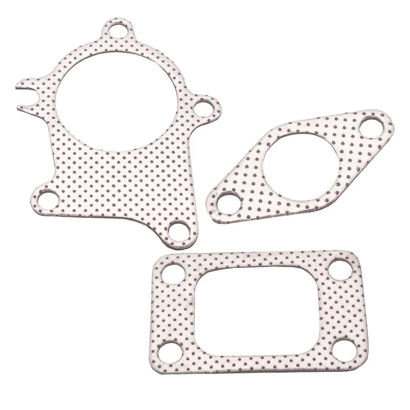 T3/T4 Turbo 5 Bolzen Turbolader Fallrohr Dichtung Combo Kit Für Universal