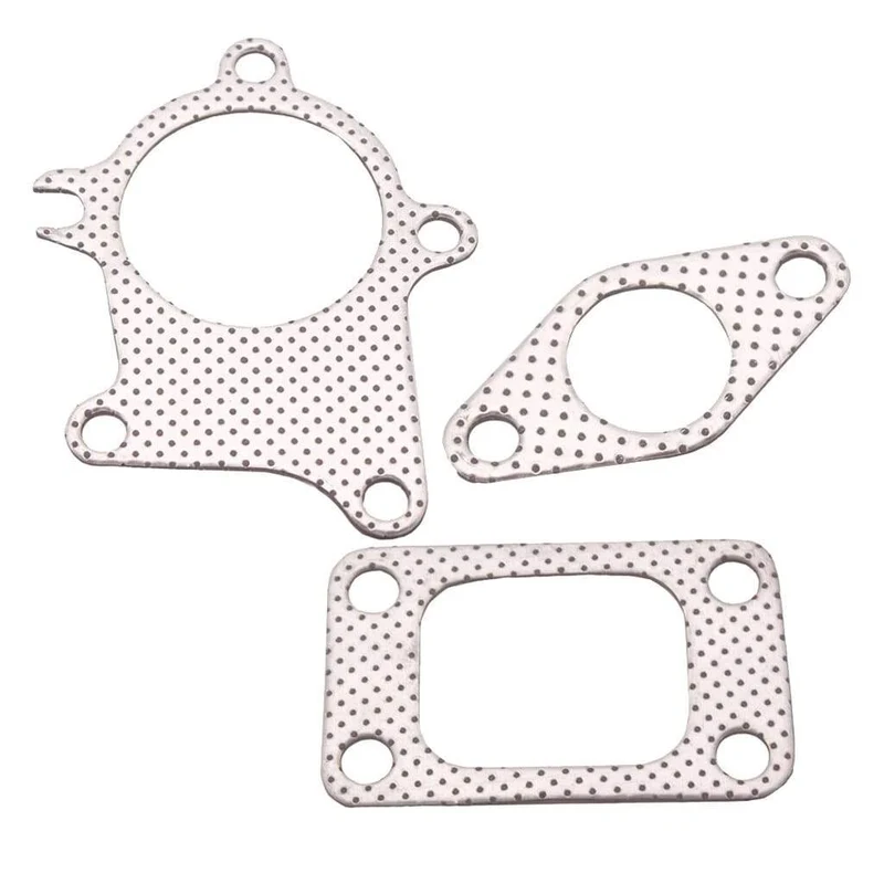 T3/T4 Turbo 5 Bolzen Turbolader Fallrohr Dichtung Combo Kit Für Universal