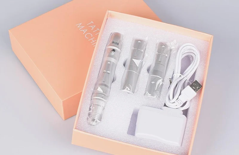 1 stücke Augenbrauen Tattoo Maschine Drahtlose Permanent Make-Up Tattoo Stift Wiederaufladbare Tattoo Gun