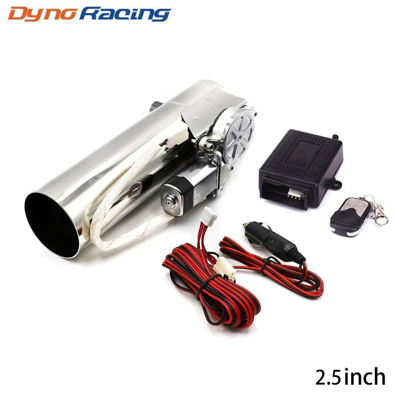 2.5'' Zoll 63mm Abgasregelventil Auspuffrohr Elektrisches Rohr Auspuff Elektrischer Ausschnitt mit Fernbedienung