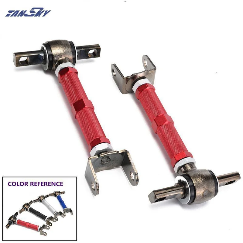 1 paar HINTEN Einstellbare Racing Hinterradaufhängung Sturzsteuerarme Kit Für Honda Civic EP3 TYPE R DC5 ES1 EP2 SPORT EPCA7044