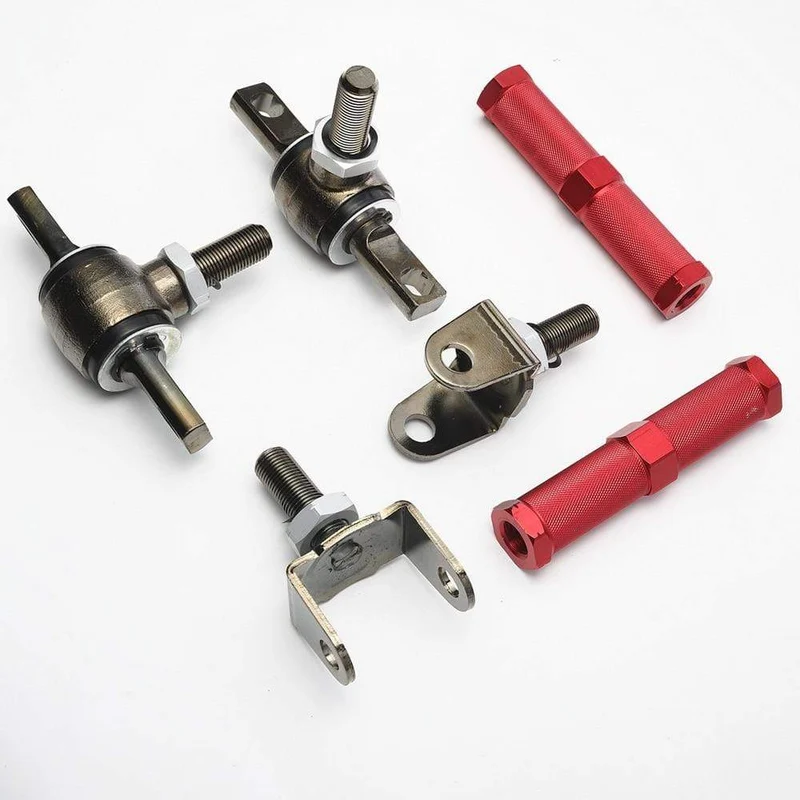 1 paar HINTEN Einstellbare Racing Hinterradaufhängung Sturzsteuerarme Kit Für Honda Civic EP3 TYPE R DC5 ES1 EP2 SPORT EPCA7044