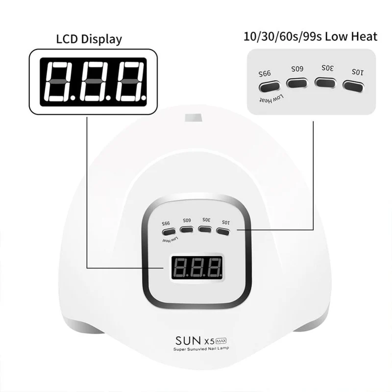 90/72/36W LED Lampe Nagel Trockner 45/36/18 LEDs UV Eis Lampe Für Trocknen Gel Polnisch timer Auto Sensor Maniküre Werkzeuge