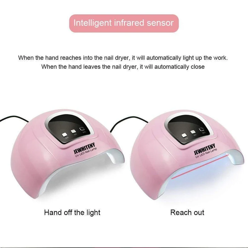 90/72/36W LED Lampe Nagel Trockner 45/36/18 LEDs UV Eis Lampe Für Trocknen Gel Polnisch timer Auto Sensor Maniküre Werkzeuge