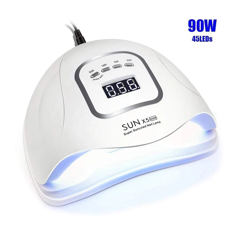 90/72/36W LED Lampe Nagel Trockner 45/36/18 LEDs UV Eis Lampe Für Trocknen Gel Polnisch timer Auto Sensor Maniküre Werkzeuge