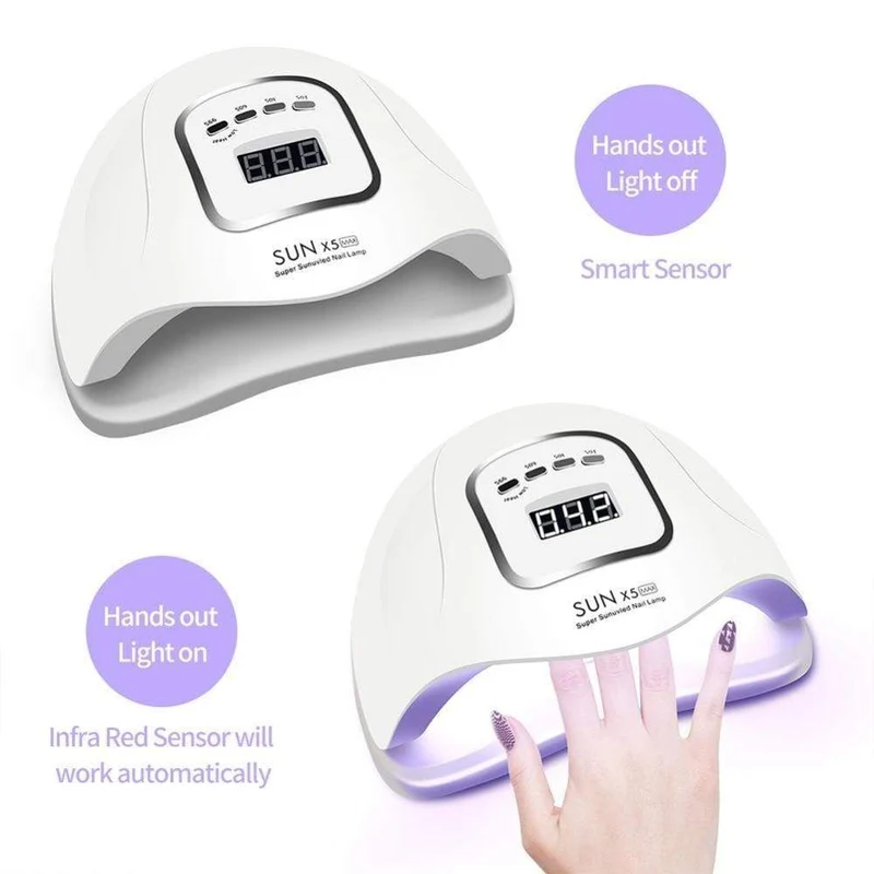 90/72/36W LED Lampe Nagel Trockner 45/36/18 LEDs UV Eis Lampe Für Trocknen Gel Polnisch timer Auto Sensor Maniküre Werkzeuge