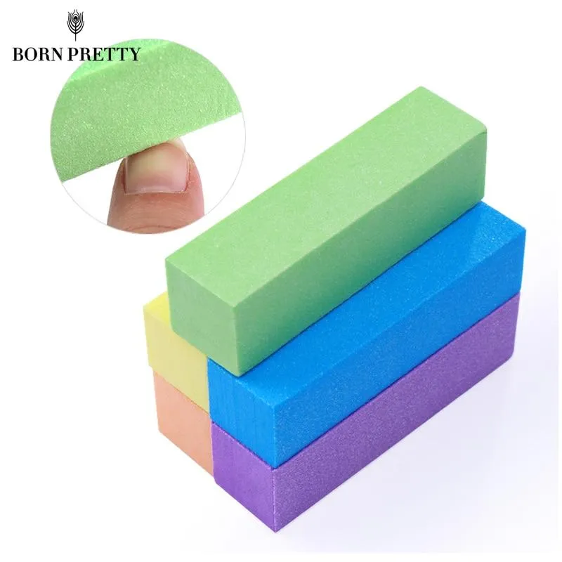 5/10 Stück Nagelpuffer Feilen Set Schwamm Schleifen Block Schleifen Polieren Maniküre Pediküre Professionelle Nail Art Werkzeuge