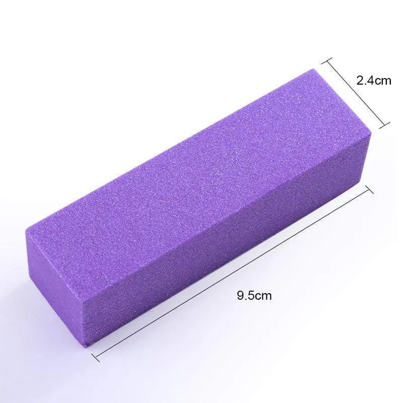 5/10 Stück Nagelpuffer Feilen Set Schwamm Schleifen Block Schleifen Polieren Maniküre Pediküre Professionelle Nail Art Werkzeuge