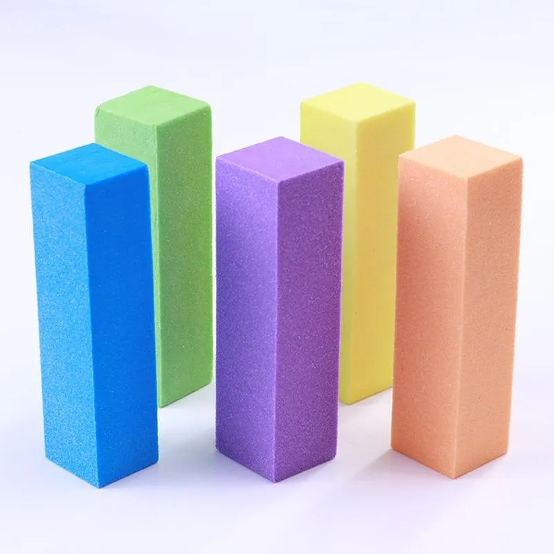 5/10 Stück Nagelpuffer Feilen Set Schwamm Schleifen Block Schleifen Polieren Maniküre Pediküre Professionelle Nail Art Werkzeuge