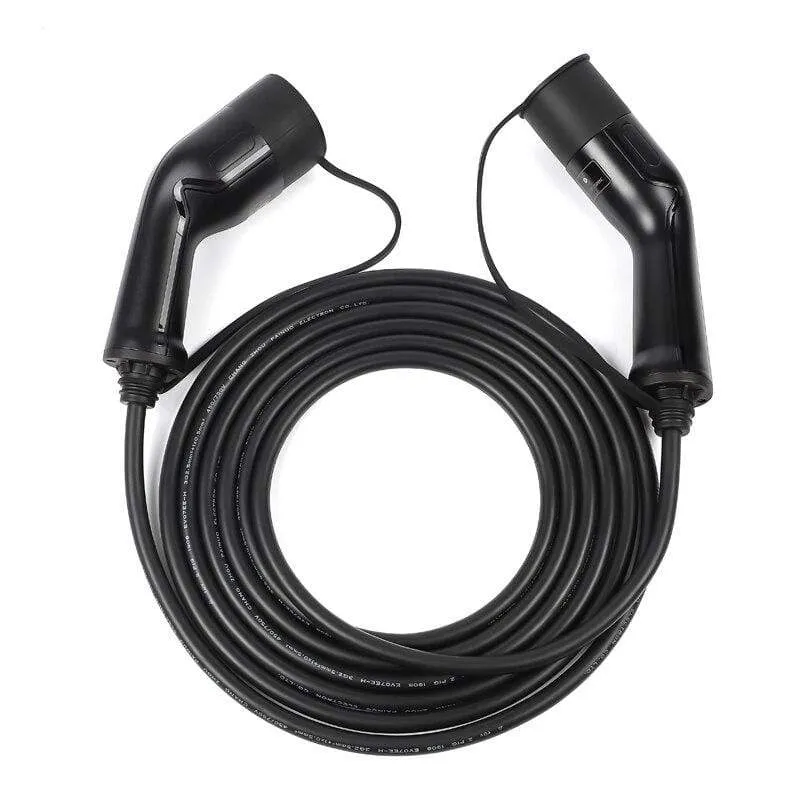 EV-Ladegerät 32a EV-Ladekabel 3 Phasen 22kw Typ 2 bis Typ 2 für Elektrofahrzeuge iec 62196 evse kit