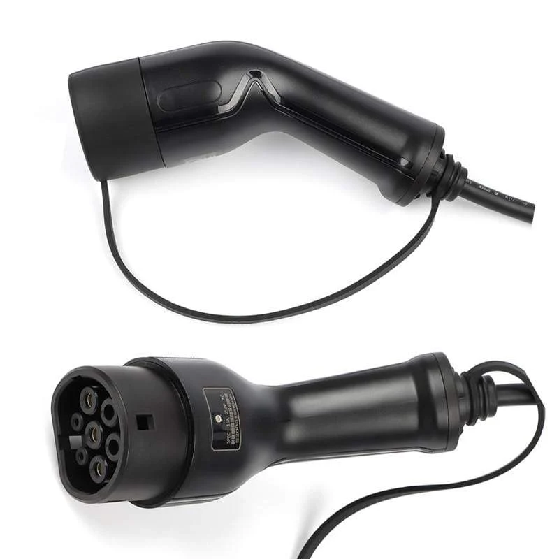 EV-Ladegerät 32a EV-Ladekabel 3 Phasen 22kw Typ 2 bis Typ 2 für Elektrofahrzeuge iec 62196 evse kit