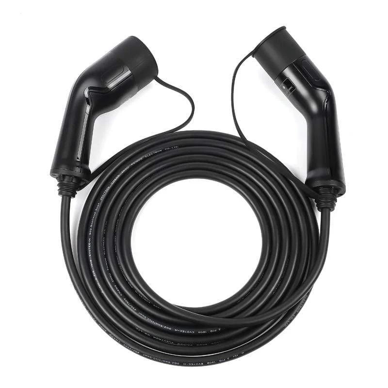 EV-Ladegerät 32a EV-Ladekabel 3 Phasen 22kw Typ 2 bis Typ 2 für Elektrofahrzeuge iec 62196 evse kit