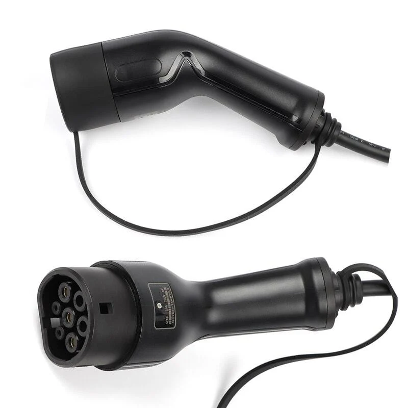 EV-Ladegerät 32a EV-Ladekabel 3 Phasen 22kw Typ 2 bis Typ 2 für Elektrofahrzeuge iec 62196 evse kit