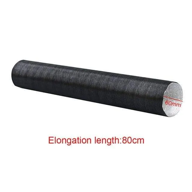 42/60/76mm Ersatz Reparatur Warm Heizung Isoliert Auto Lufteinlass Rohr Parkplatz Ersatzteil Welligkeit Verbrennung Aluminium folie Kanal
