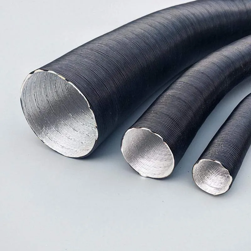 42/60/76mm Ersatz Reparatur Warm Heizung Isoliert Auto Lufteinlass Rohr Parkplatz Ersatzteil Welligkeit Verbrennung Aluminium folie Kanal