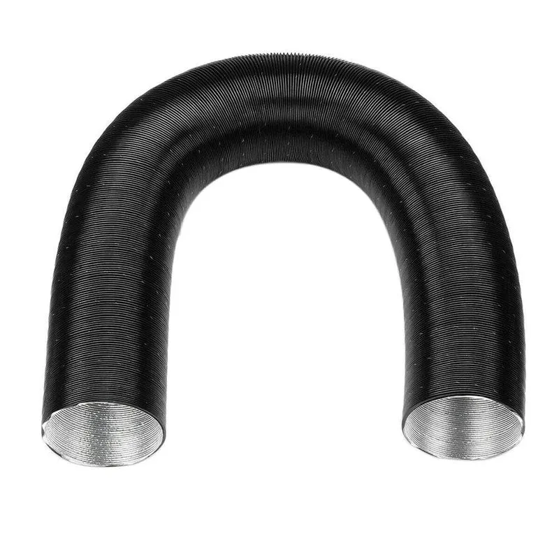 42/60/76mm Ersatz Reparatur Warm Heizung Isoliert Auto Lufteinlass Rohr Parkplatz Ersatzteil Welligkeit Verbrennung Aluminium folie Kanal