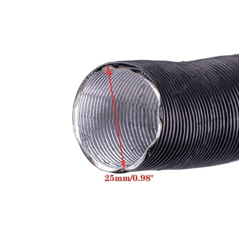 Lufteinlass Auslass Auspuff Stretch Wellschlauch Rohr Flexible Verbrennung 25/42/60/75/77mm für Webasto Eberspacher Auto Heizung