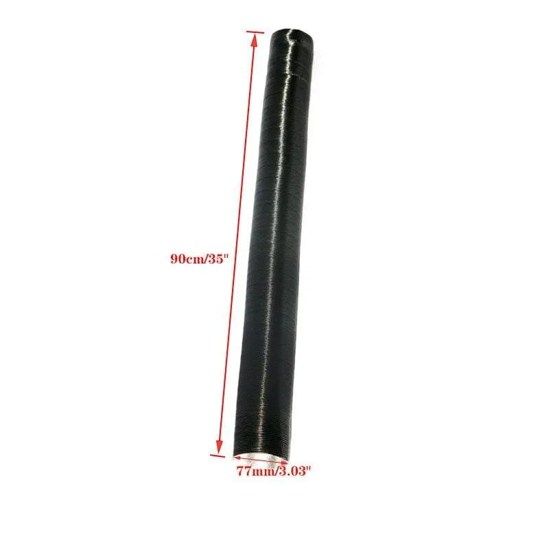 Lufteinlass Auslass Auspuff Stretch Wellschlauch Rohr Flexible Verbrennung 25/42/60/75/77mm für Webasto Eberspacher Auto Heizung