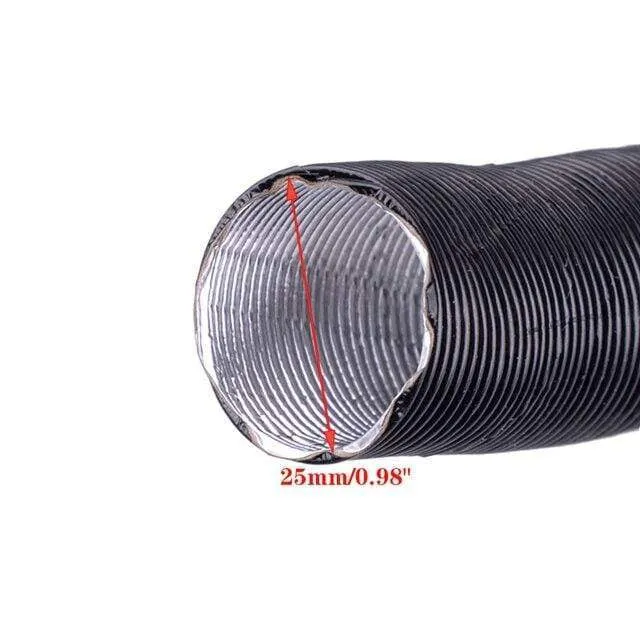 Lufteinlass Auslass Auspuff Stretch Wellschlauch Rohr Flexible Verbrennung 25/42/60/75/77mm für Webasto Eberspacher Auto Heizung