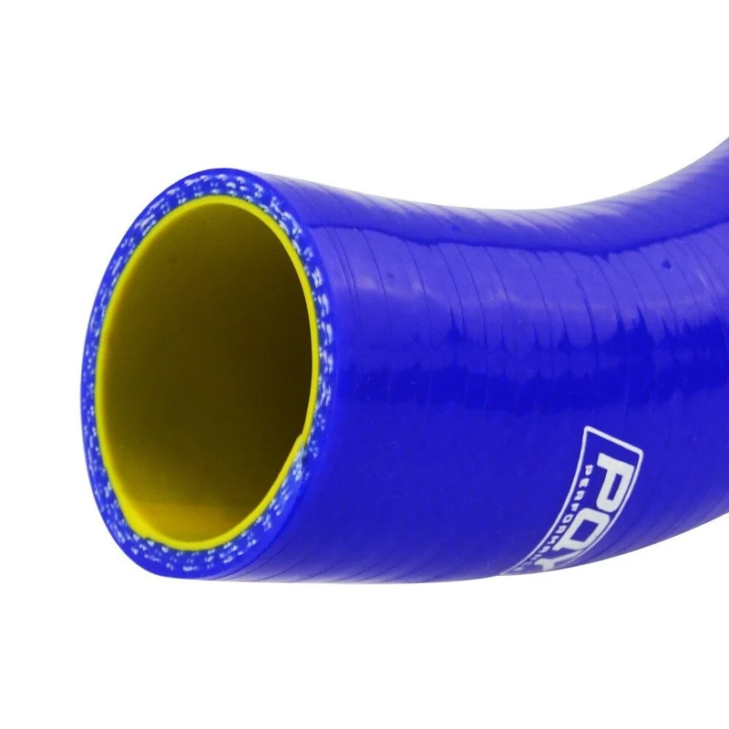 Blau & Gelb D15/16 Silikon Kühler Kühlmittel Schlauch, silikon schlauch kit Mit PQY logo Für Honda CIVIC SOHC D15 D16 EG EK 92-00