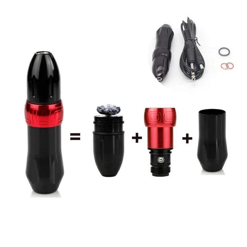 Professionelle Rotary Tattoo Maschine Schweizer Motor Stift Permanent Make-Up Tattoo Maschine Sets Tattoo Power Starke Ruhige Motor Versorgung