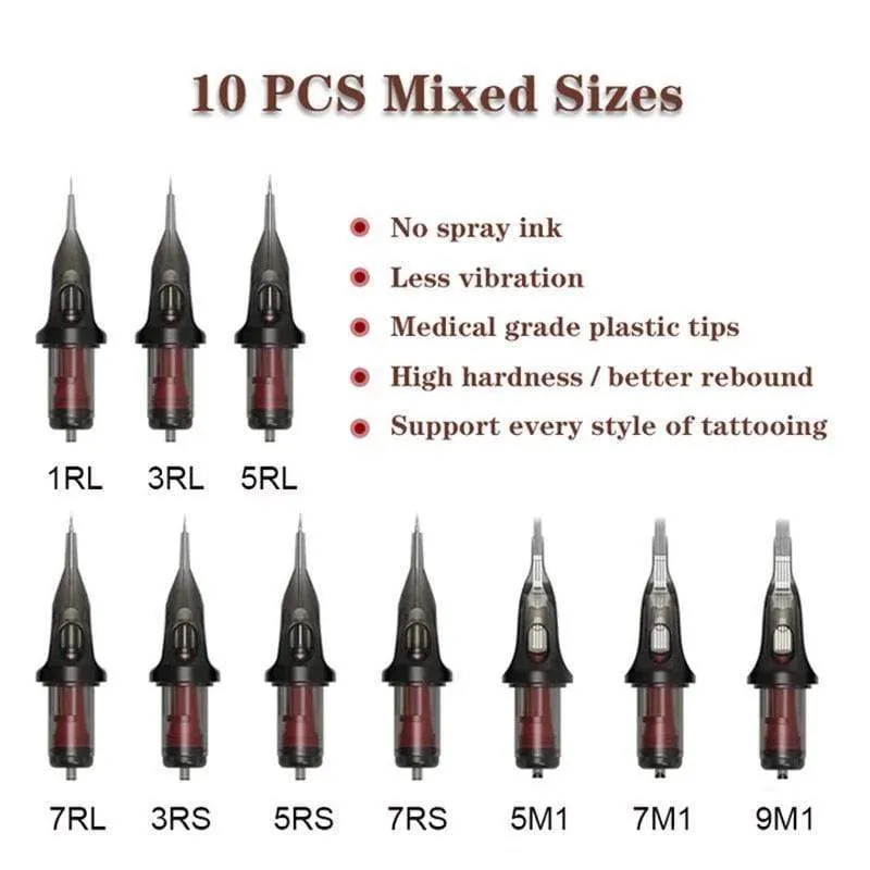 Professionelle Rotary Tattoo Maschine Schweizer Motor Stift Permanent Make-Up Tattoo Maschine Sets Tattoo Power Starke Ruhige Motor Versorgung