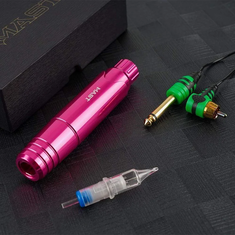 Komplette Permanent Make-Up Maschine Mast P10 Eyeliner Augenbrauen Lippen Werkzeuge Tattoo Stift Kit Mini Netzteil für Tattoo Künstler