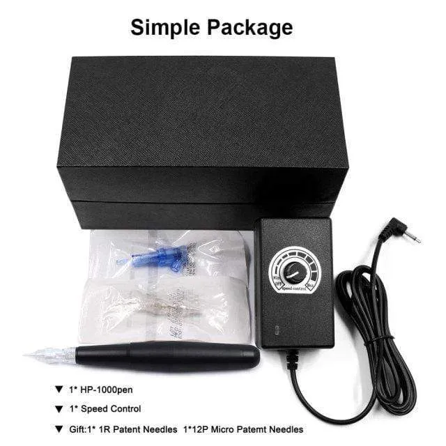 BMX Permanent Make-up Maschine Dermografo Micropigmentacion Gerät PMU Maschine für Augenbrauen Lip Tattoo Pen Kit P300